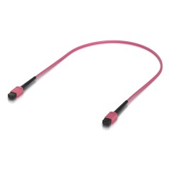 Ubiquiti Indoor OM4 Multi-Mode Fiber - High-Speed Connectivity for Your Network (UACC-OFC-MA-MPMP-0.5M-10)
